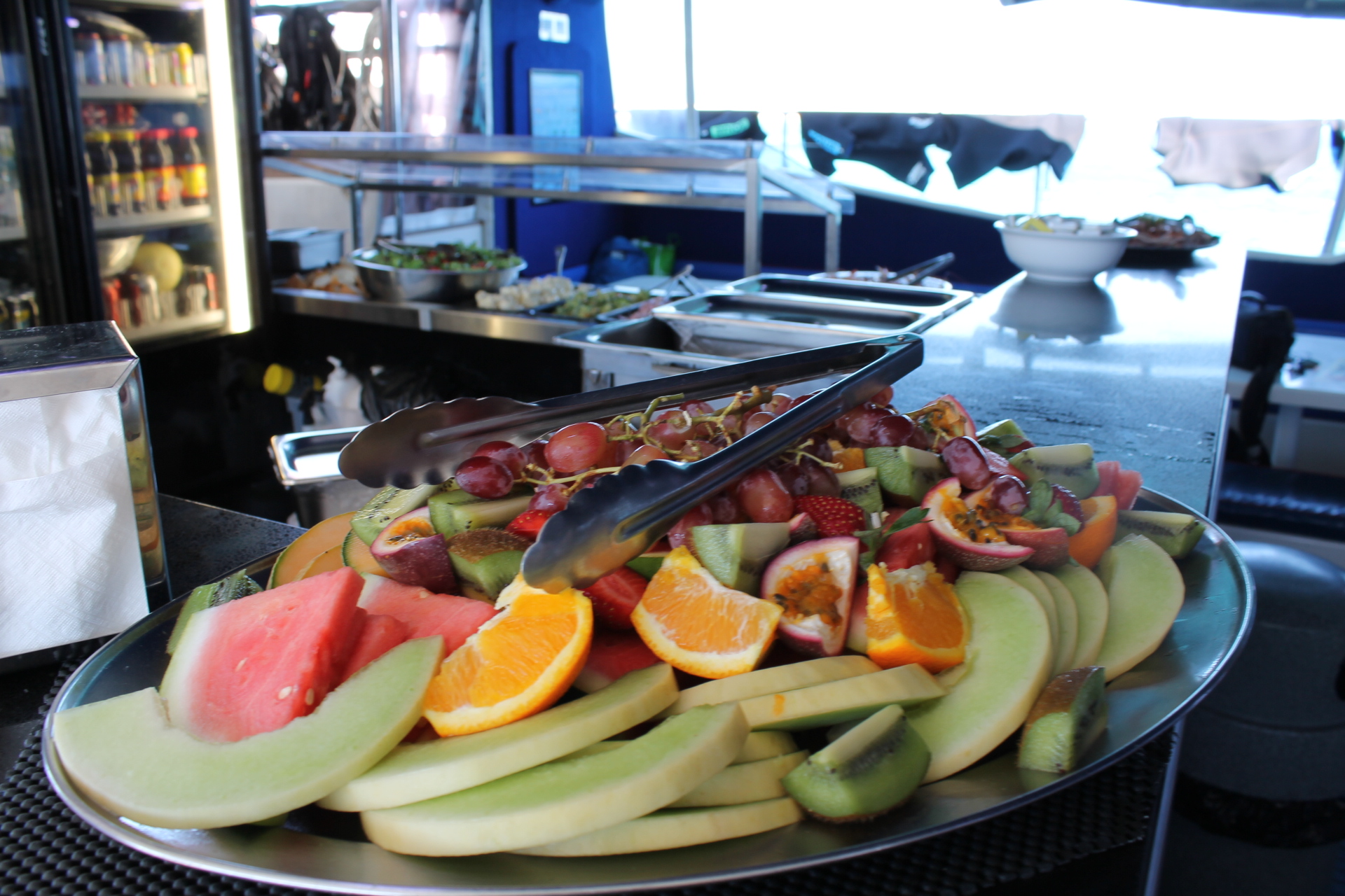 buffet lunch passions of paradise cairns reef tour